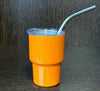 Kids 2oz cup with straw list solid , glitter , or cheetah with color in notes at checkout tat 2/3 weeks from time of purchase