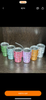 Kids 2oz cup with straw list solid , glitter , or cheetah with color in notes at checkout tat 2/3 weeks from time of purchase