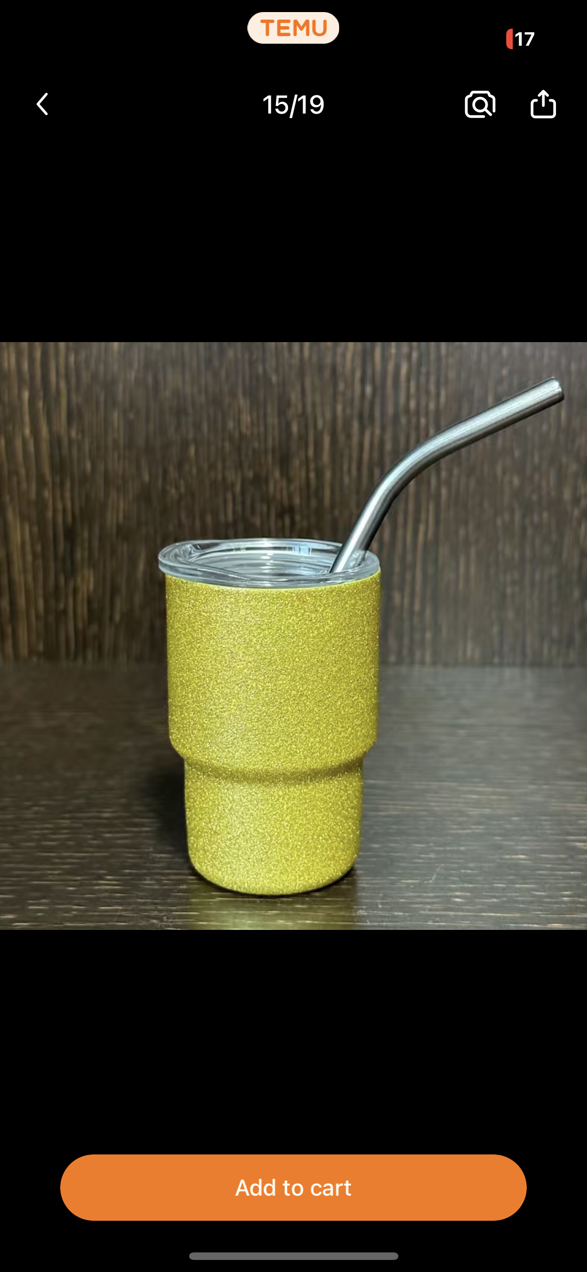 Kids 2oz cup with straw list solid , glitter , or cheetah with color in notes at checkout tat 2/3 weeks from time of purchase