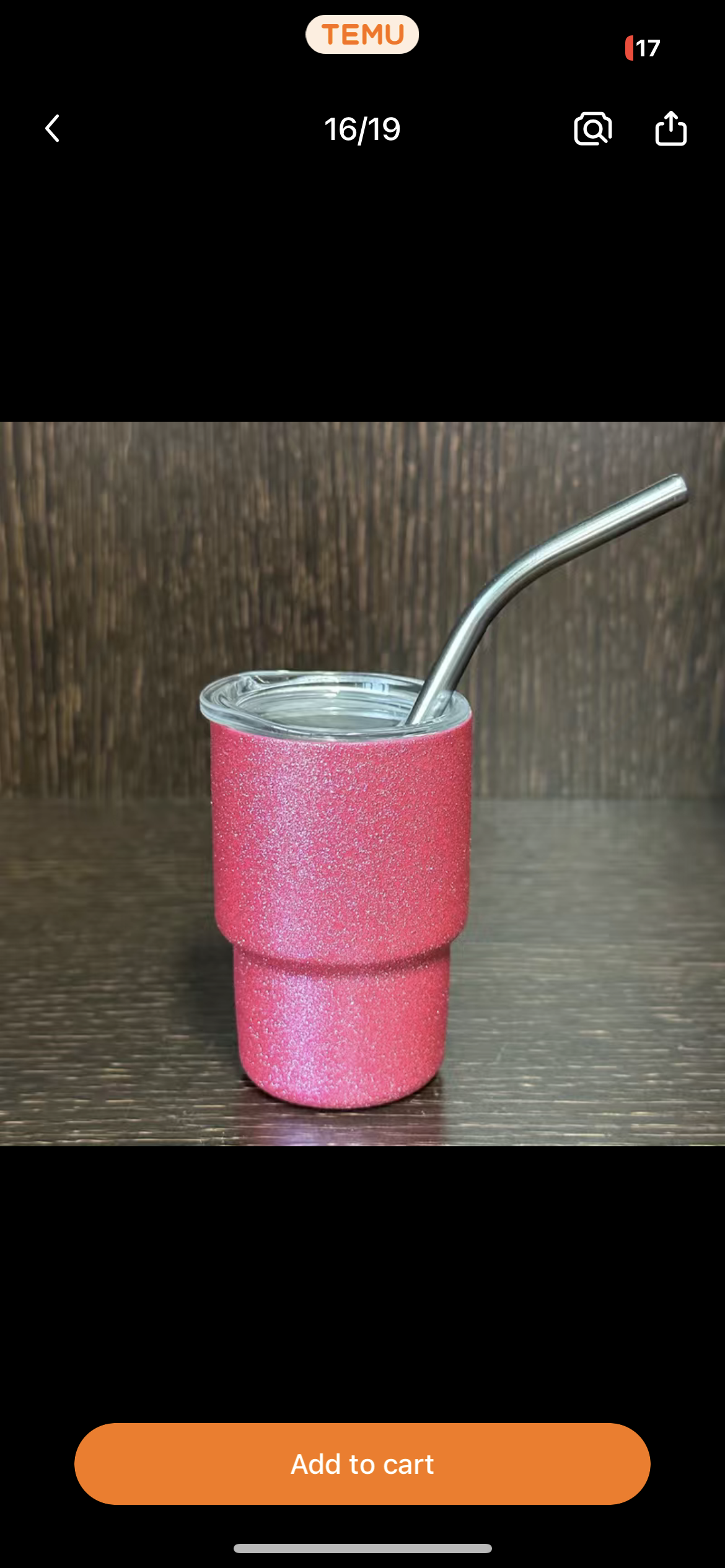 Kids 2oz cup with straw list solid , glitter , or cheetah with color in notes at checkout tat 2/3 weeks from time of purchase