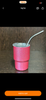 Kids 2oz cup with straw list solid , glitter , or cheetah with color in notes at checkout tat 2/3 weeks from time of purchase
