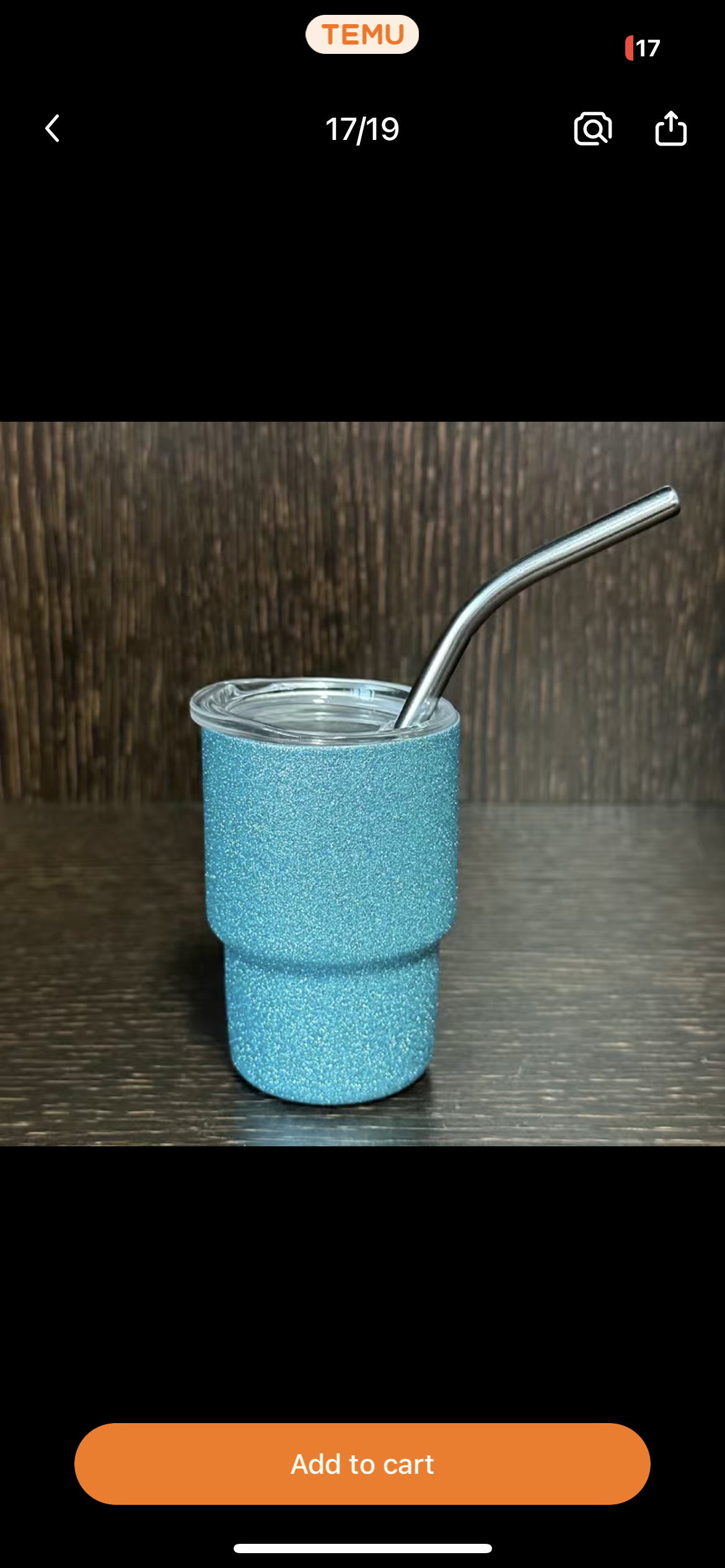 Kids 2oz cup with straw list solid , glitter , or cheetah with color in notes at checkout tat 2/3 weeks from time of purchase