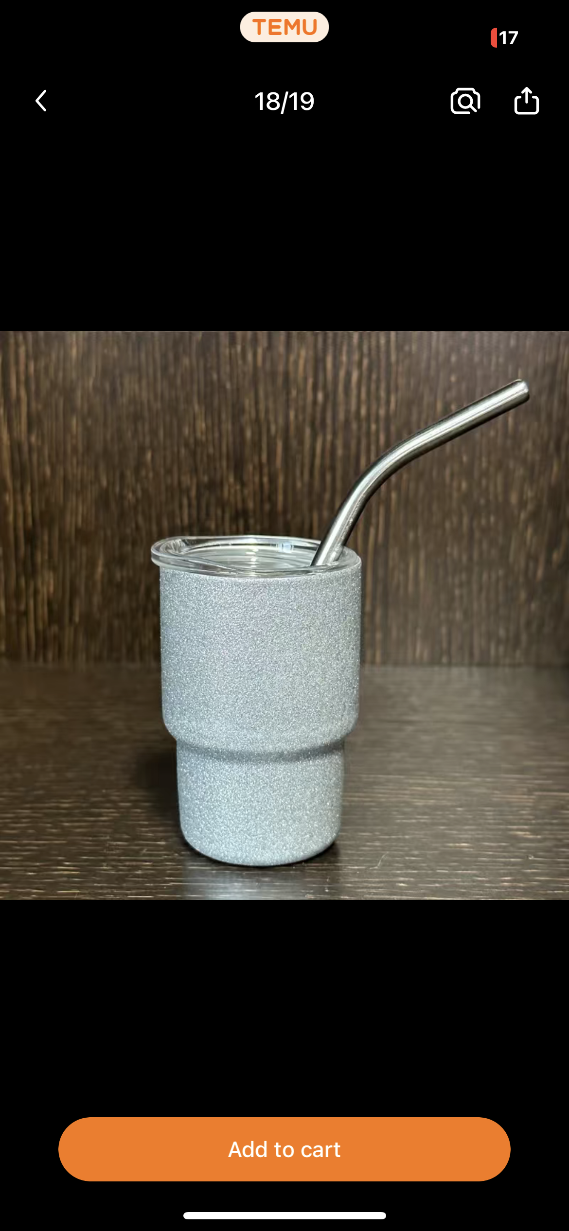 Kids 2oz cup with straw list solid , glitter , or cheetah with color in notes at checkout tat 2/3 weeks from time of purchase