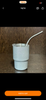 Kids 2oz cup with straw list solid , glitter , or cheetah with color in notes at checkout tat 2/3 weeks from time of purchase